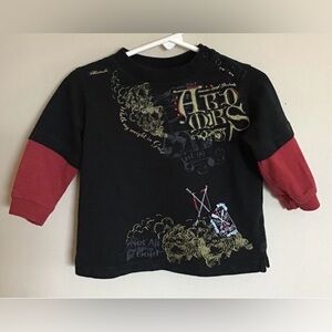 Boys Toddler Akademiks Long Sleeve Shirt